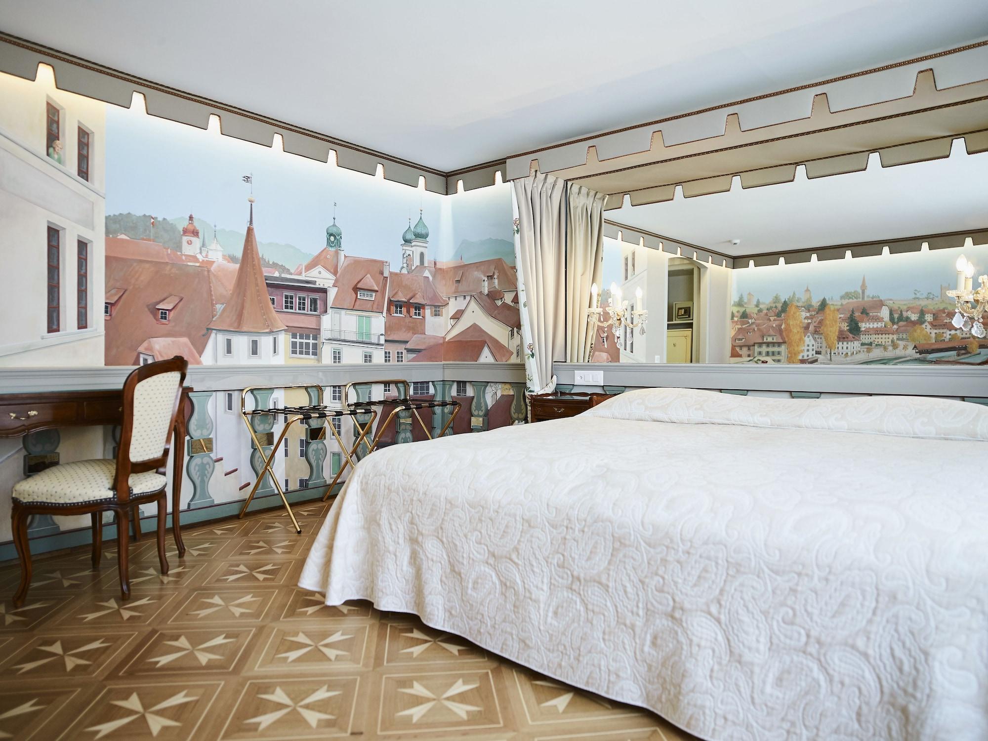 Romantik Hotel Wilden Mann Luzern Kültér fotó