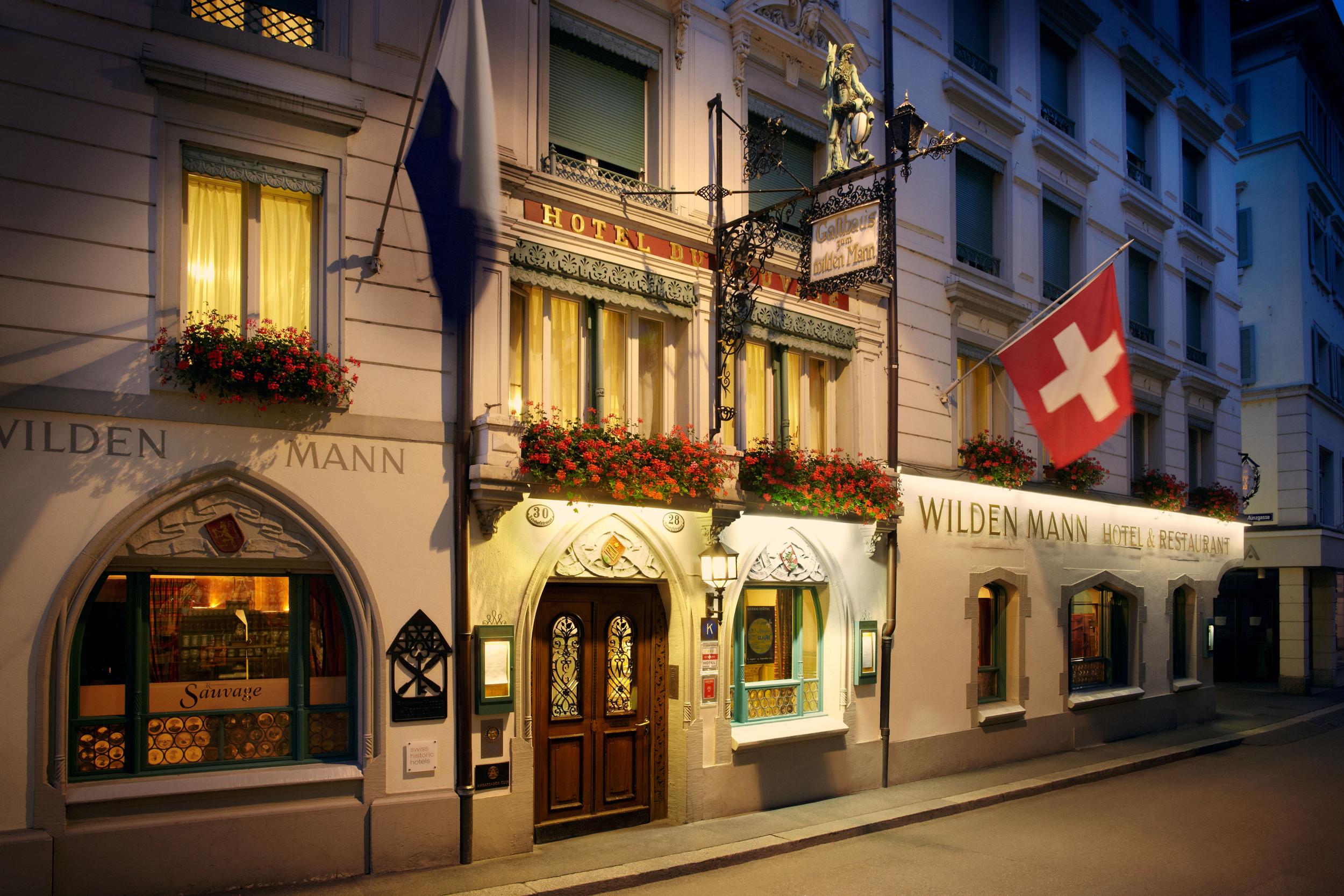 Romantik Hotel Wilden Mann Luzern Kültér fotó