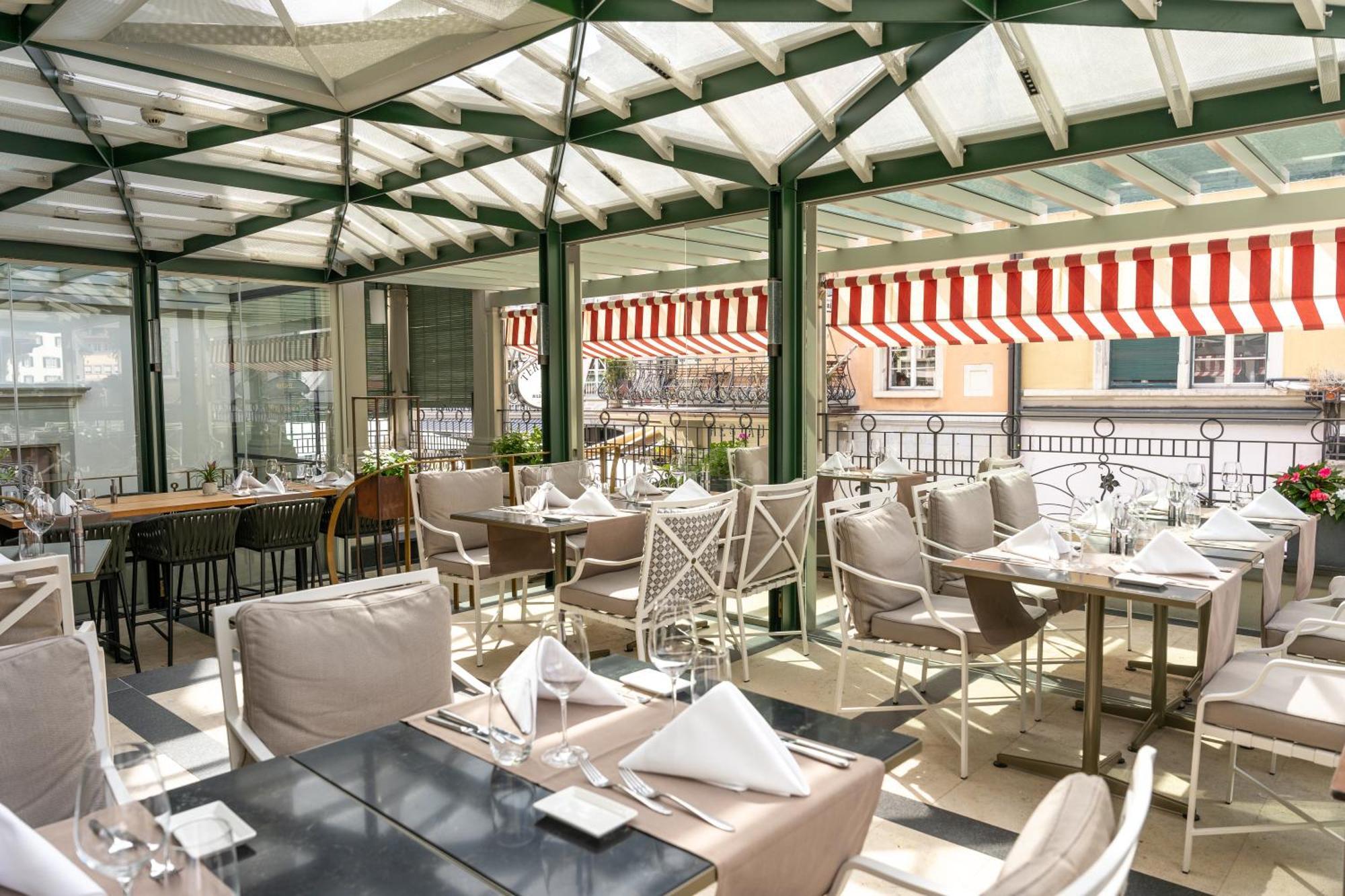 Romantik Hotel Wilden Mann Luzern Kültér fotó