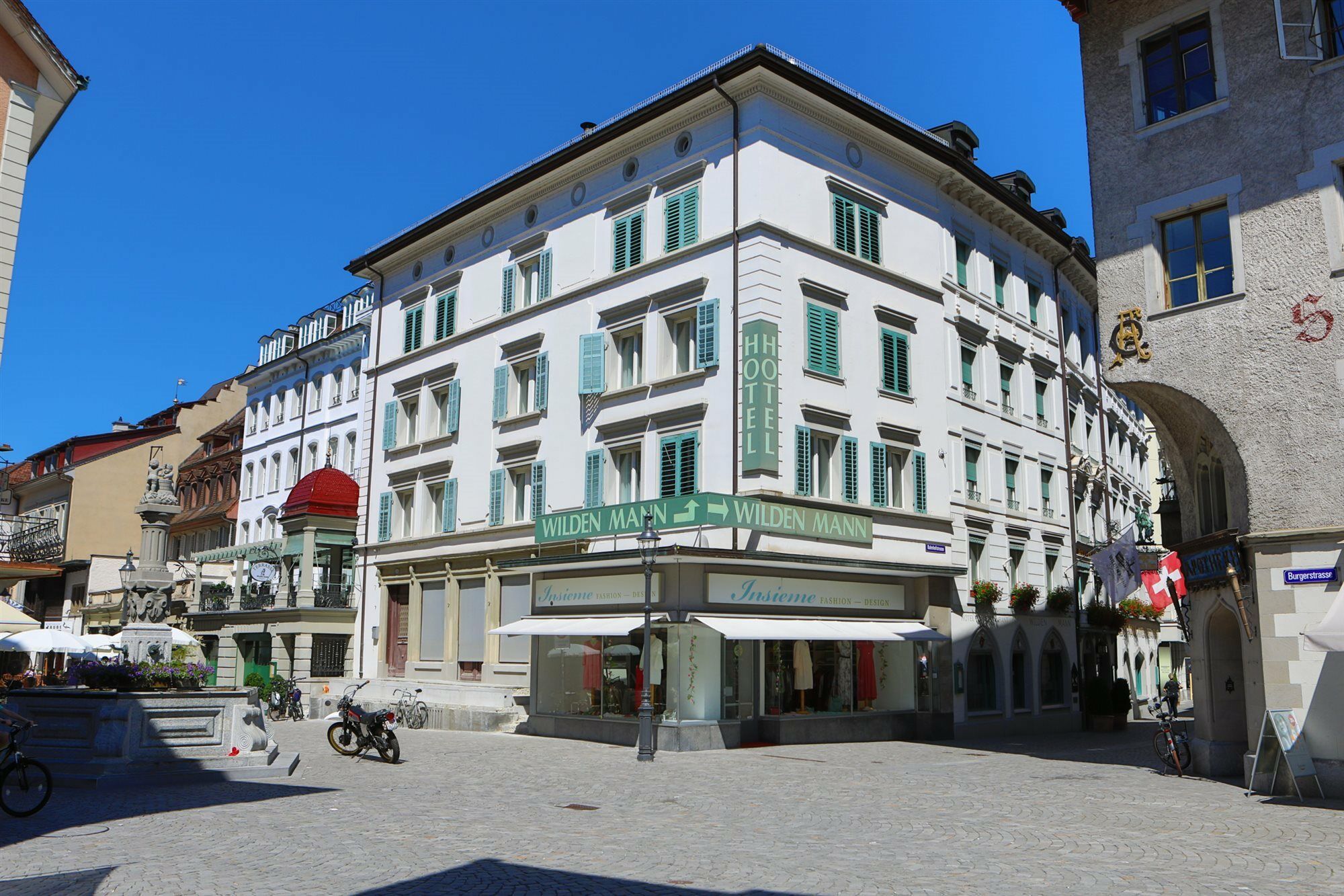 Romantik Hotel Wilden Mann Luzern Kültér fotó